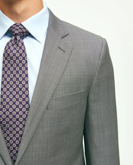 Wool Blend Double-Faced Glen Plaid Overcoat