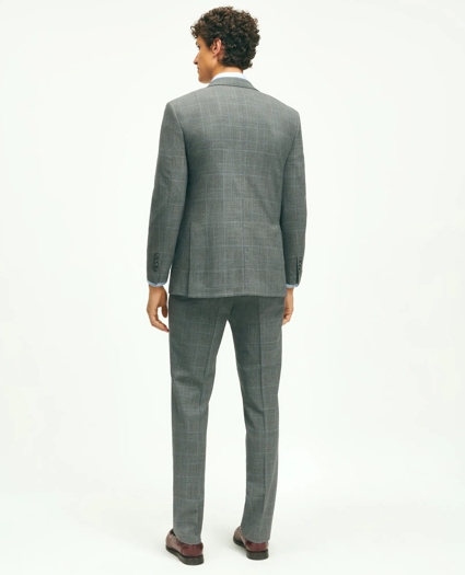Brooks Brothers Explorer Collection Classic Fit Wool Plaid Suit Jacket, image 5