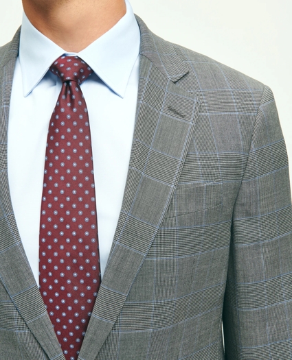 Brooks Brothers Explorer Collection Classic Fit Wool Plaid Suit Jacket, image 3