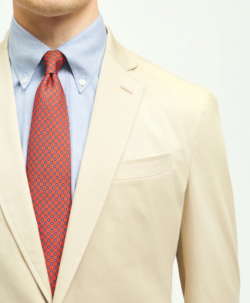 Classic Fit Cotton Stretch Suit Jacket, image 2