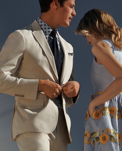 Classic Fit Cotton Stretch Suit Jacket, image 7