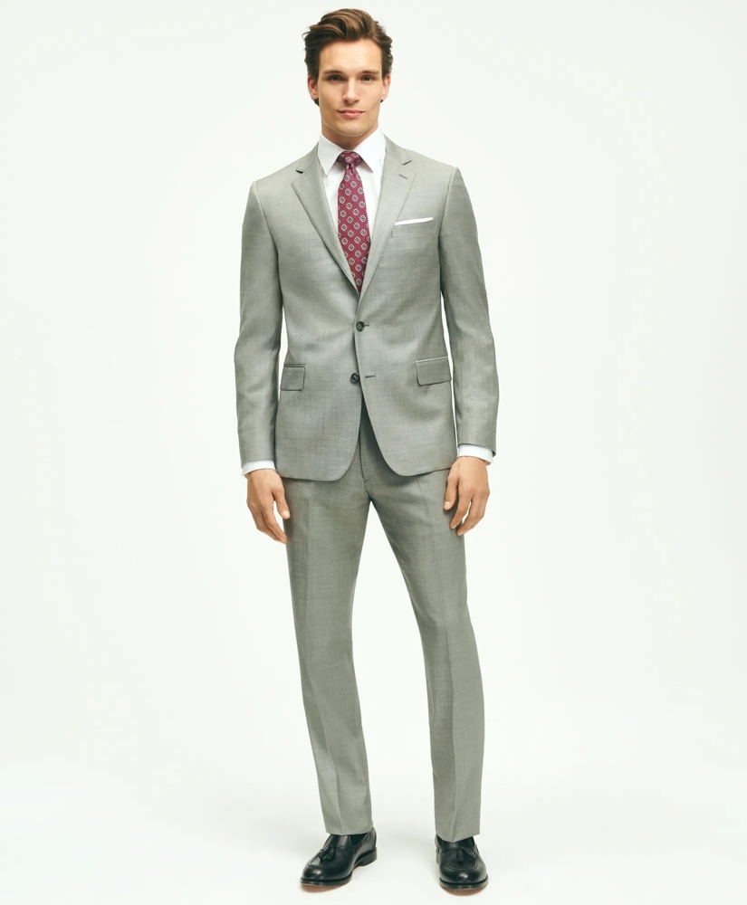 Classic Fit Wool Sharkskin 1818 Suit, image 1