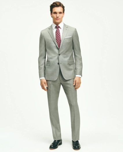 Classic Fit Wool Sharkskin 1818 Suit, image 1