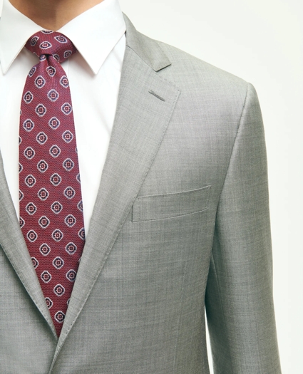 Classic Fit Wool Sharkskin 1818 Suit, image 2