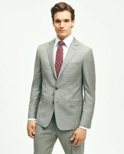 Classic Fit Wool Sharkskin 1818 Suit, image 4
