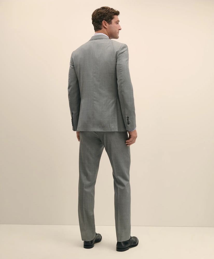 Classic Fit Wool Sharkskin 1818 Suit, image 4