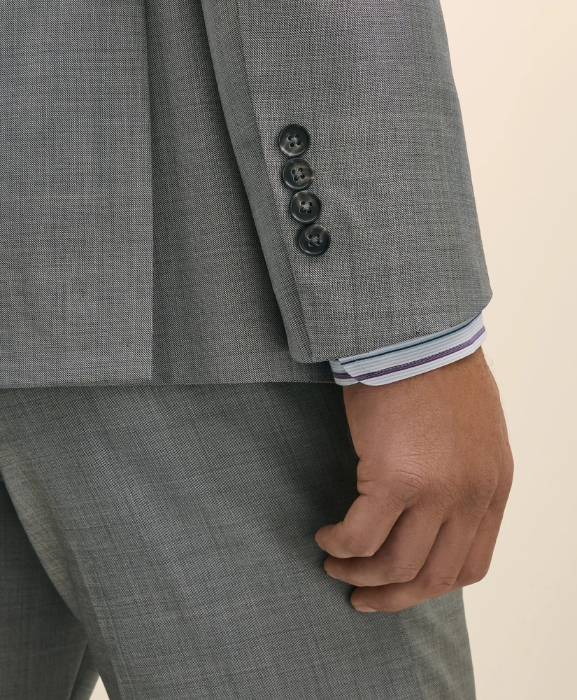 Classic Fit Wool Sharkskin 1818 Suit, image 5