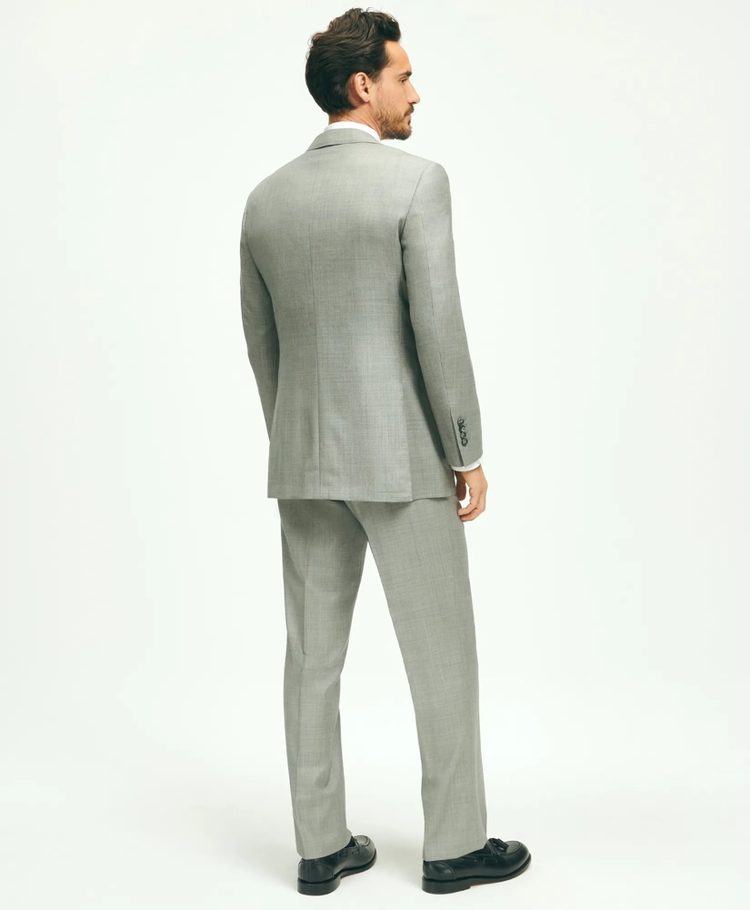 Traditional Fit  Wool Sharkskin 1818 Suit, image 2