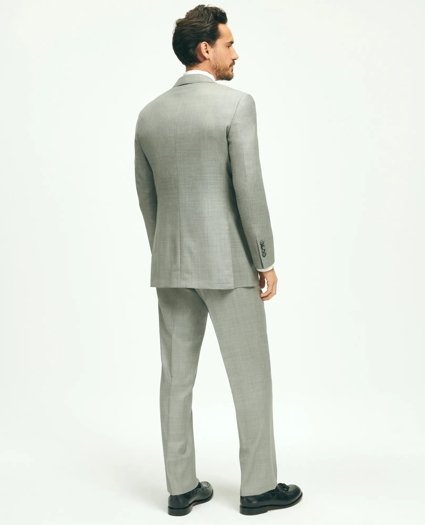 Traditional Fit  Wool Sharkskin 1818 Suit, image 2