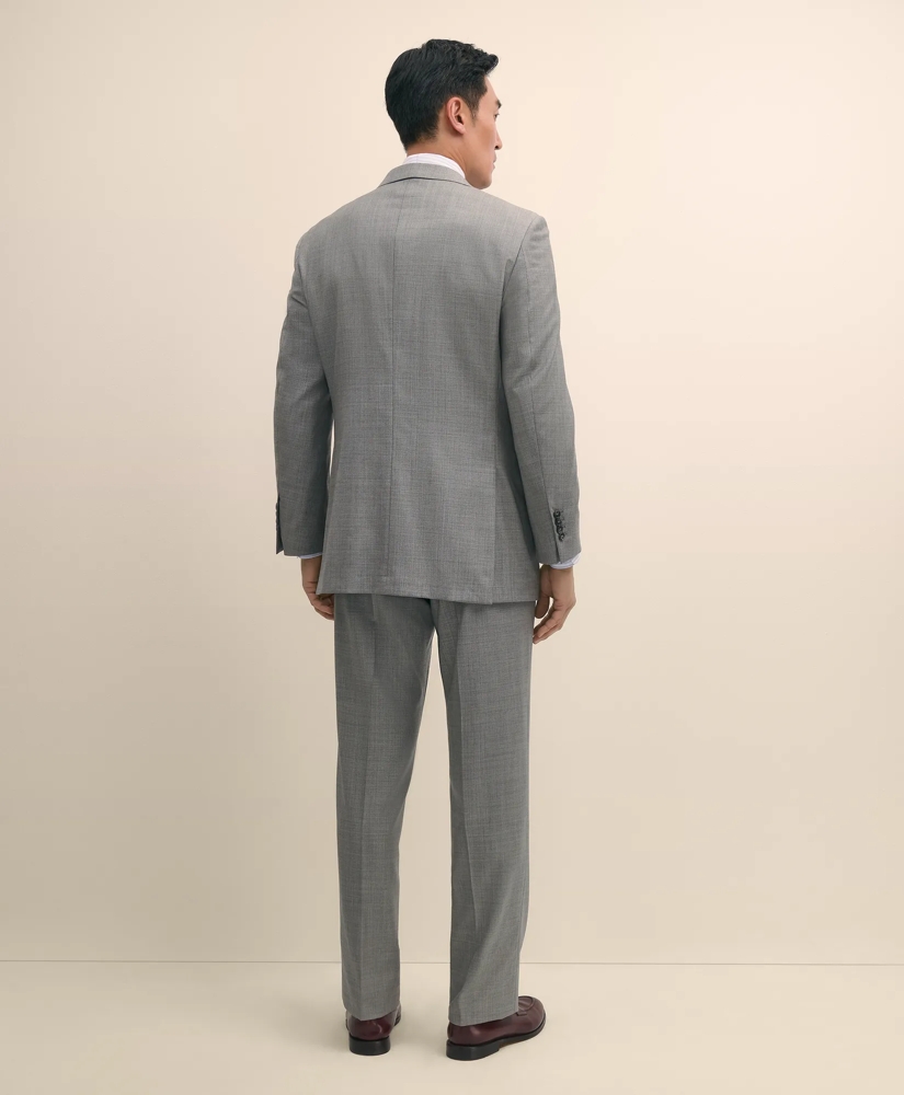 Traditional Fit  Wool Sharkskin 1818 Suit, image 3