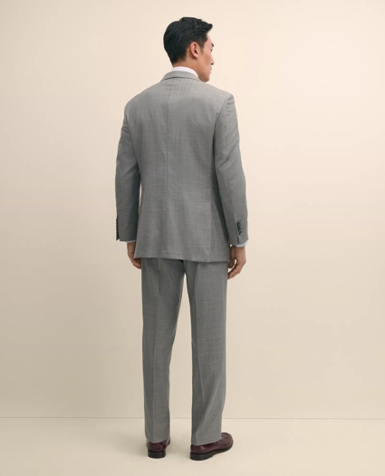 Traditional Fit  Wool Sharkskin 1818 Suit, image 3