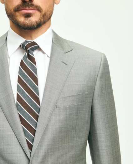 Traditional Fit  Wool Sharkskin 1818 Suit, image 4
