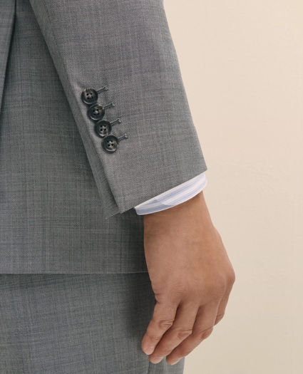 Traditional Fit  Wool Sharkskin 1818 Suit, image 5