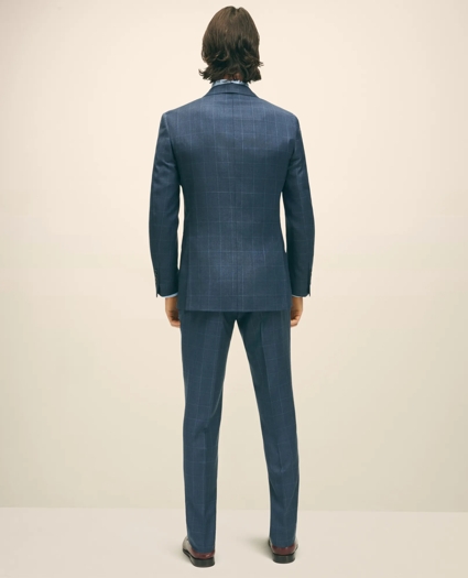 Slim Fit Wool Windowpane 1818 Suit, image 2