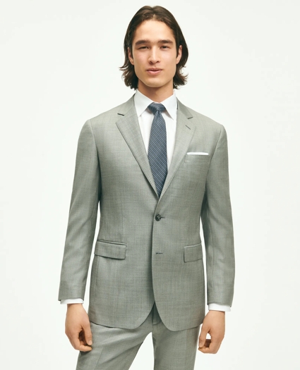 Slim Fit Wool Sharkskin 1818 Suit, image 3