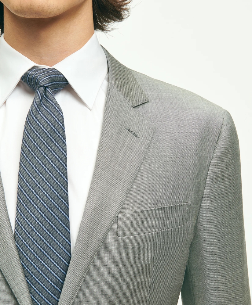 Slim Fit Wool Sharkskin 1818 Suit, image 4