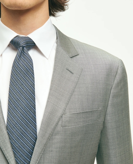 Slim Fit Wool Sharkskin 1818 Suit, image 4