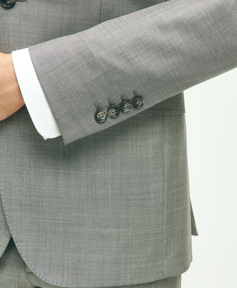 Slim Fit Wool Sharkskin 1818 Suit, image 5