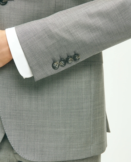 Slim Fit Wool Sharkskin 1818 Suit, image 5