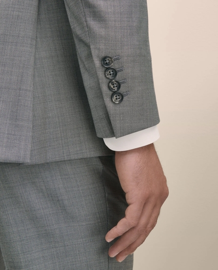 Slim Fit Wool Sharkskin 1818 Suit, image 5