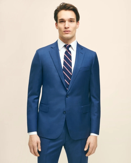 Classic Fit Wool Sharkskin 1818 Suit, image 1