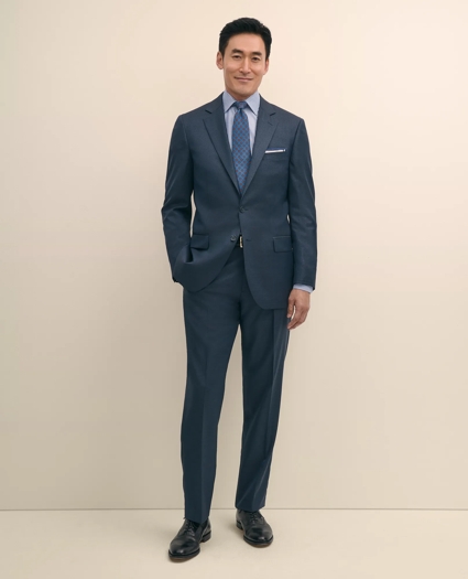 Traditional Fit Wool Tic 1818 Suit, image 1