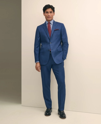 Slim Fit Wool Sharkskin 1818 Suit, image 1