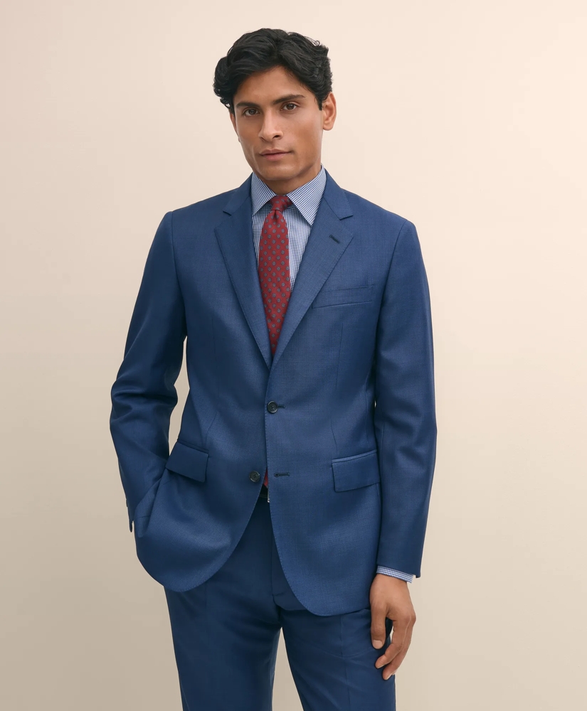 Slim Fit Wool Sharkskin 1818 Suit, image 2