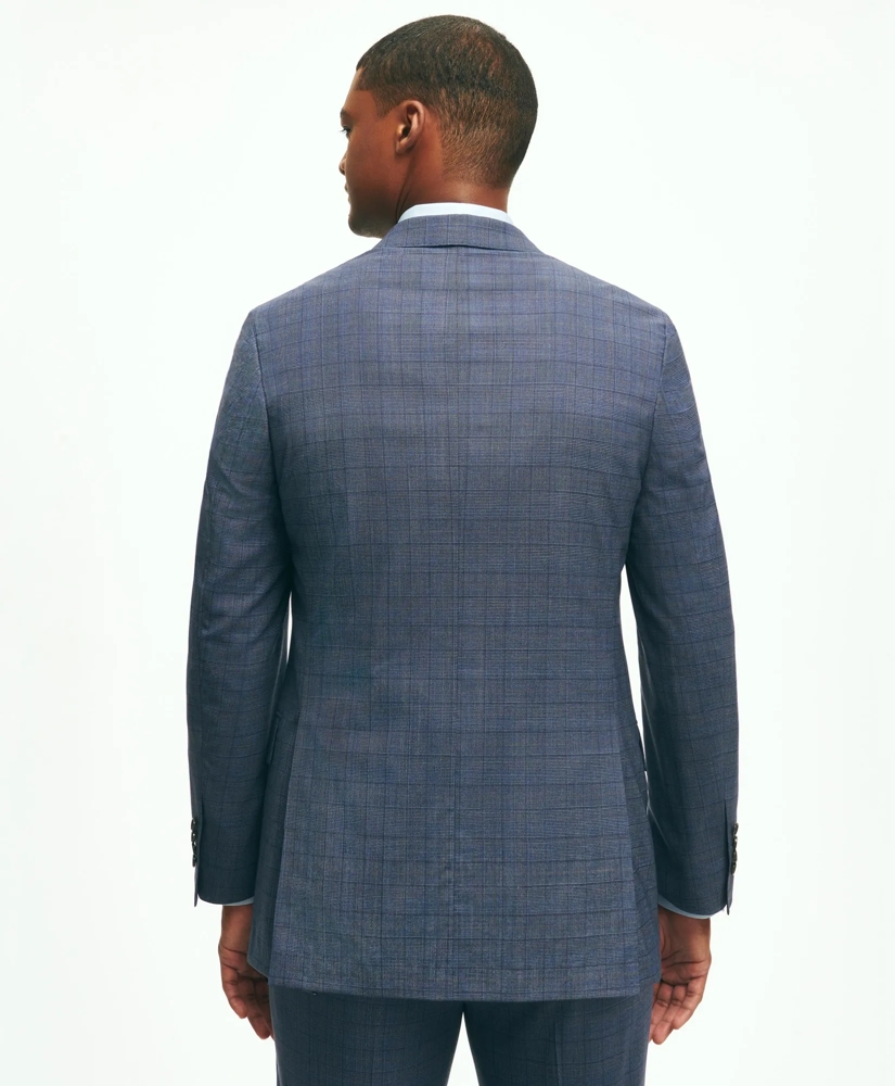 Classic Fit Wool Checked 1818 Suit