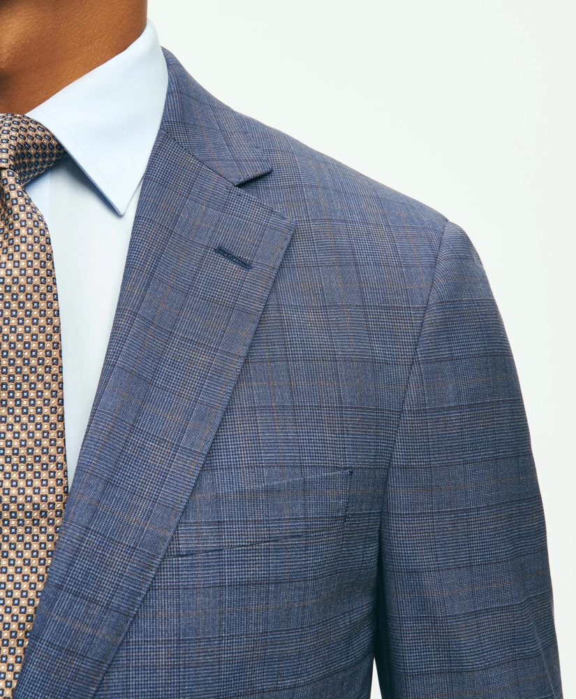 Classic Fit Wool Checked 1818 Suit, image 4
