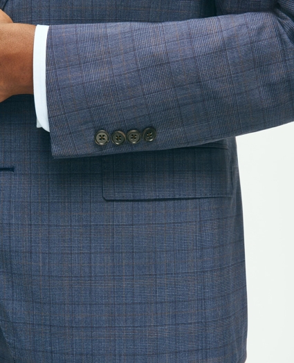 Classic Fit Wool Checked 1818 Suit, image 5