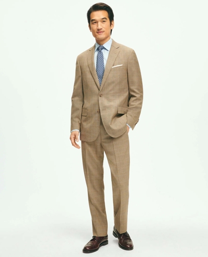 Classic Fit Wool Checked 1818 Suit, image 2