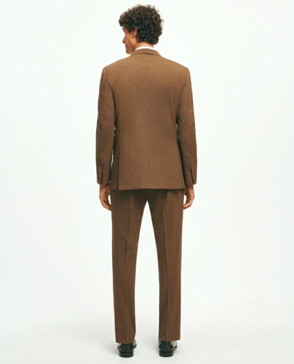 Classic Fit Stretch Wool Pinstripe 1818 Suit, image 3