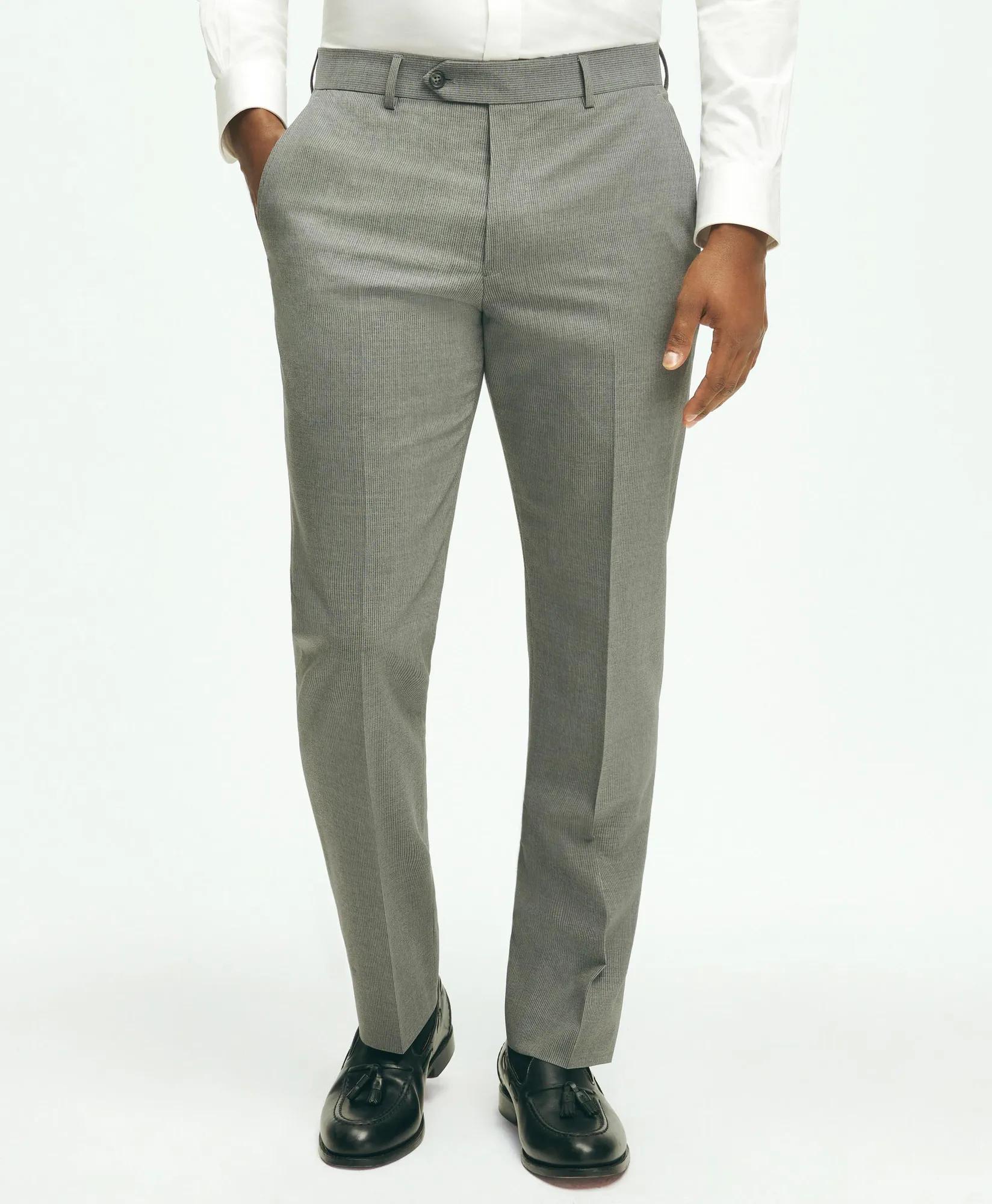 Explorer Collection Classic Fit Wool Pinstripe Suit Pants