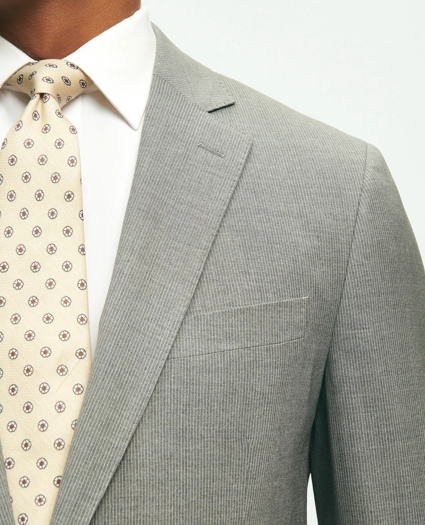 Brooks Brothers Explorer Collection Classic Fit Wool Pinstripe Suit Jacket, image 3