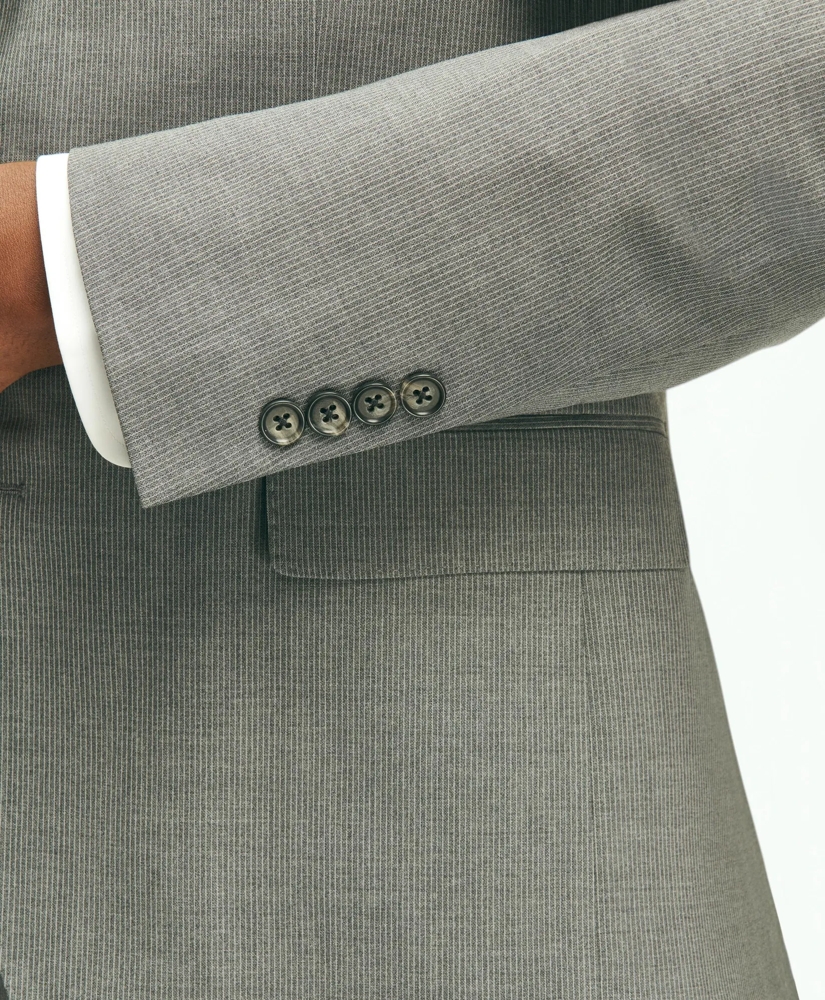 Brooks Brothers Explorer Collection Classic Fit Wool Pinstripe Suit Jacket, image 6