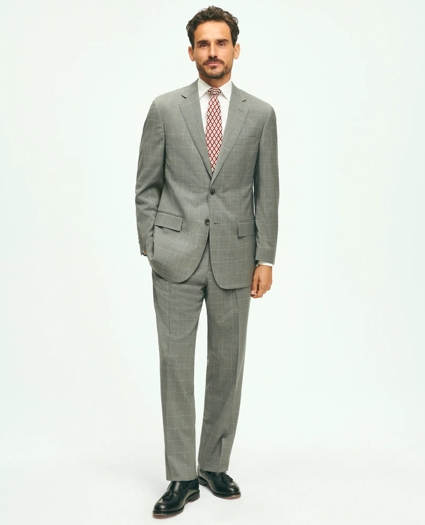 Traditional Fit 1818 Windowpane Suit In Wool, image 2