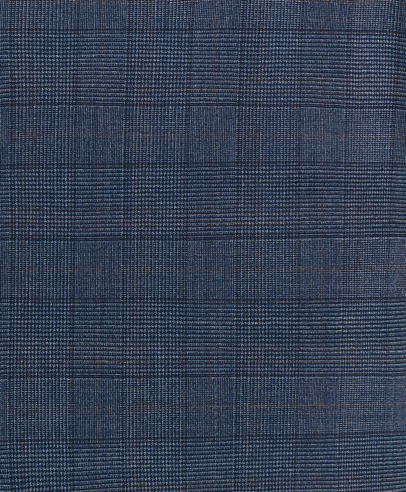 Slim Fit Wool Checked 1818 Suit, image 6