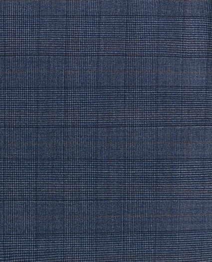 Slim Fit Wool Checked 1818 Suit, image 6