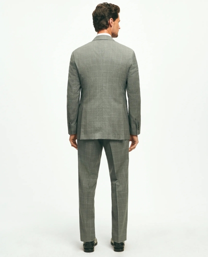 Classic Fit Windowpane 1818 Suit, image 4