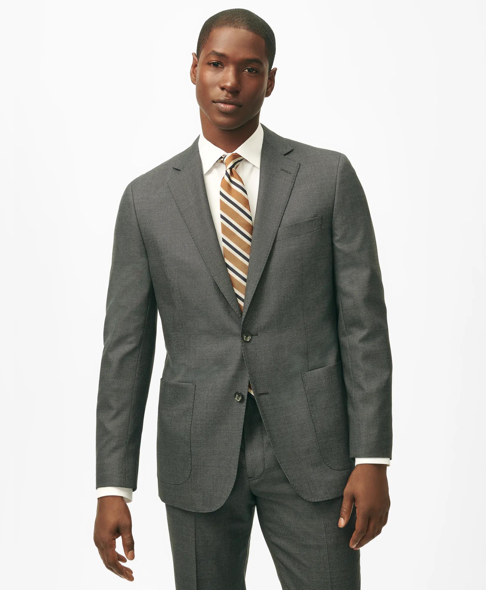 Explorer Collection Classic Fit Wool Nailhead Suit Jacket