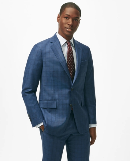 American-Made Classic Fit Multi-Checked 1818 Suit, image 1