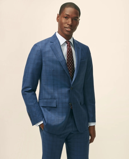 American-Made Classic Fit Multi-Checked 1818 Suit, image 1