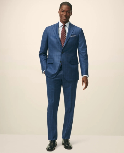 American-Made Classic Fit Multi-Checked 1818 Suit, image 2