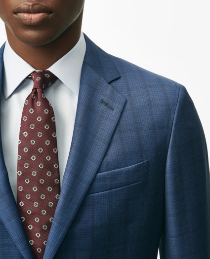 American-Made Classic Fit Multi-Checked 1818 Suit, image 4