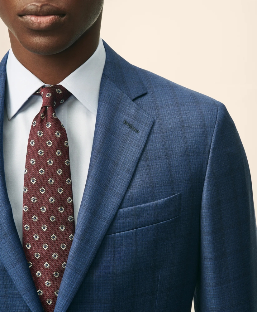 American-Made Classic Fit Multi-Checked 1818 Suit, image 4