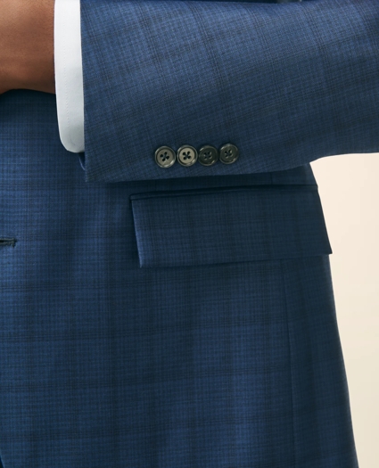 American-Made Classic Fit Multi-Checked 1818 Suit, image 5