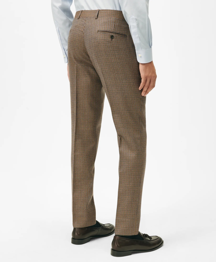 Slim Fit Guncheck Wool Suit Pants, image 4