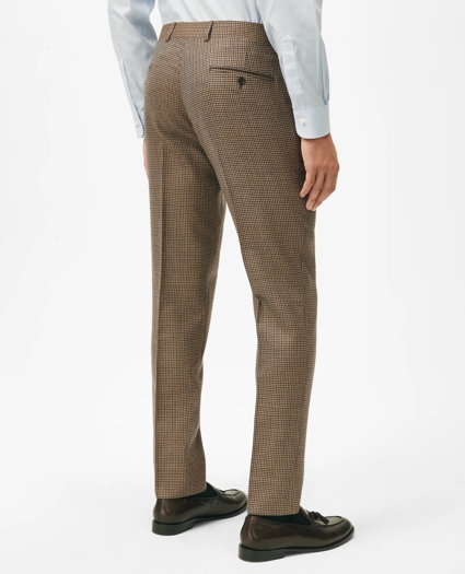 Slim Fit Guncheck Wool Suit Pants, image 4