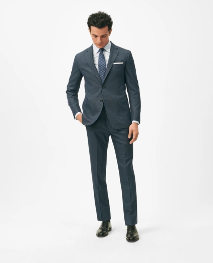 Brooks Brothers Explorer Collection Slim Fit Wool Nailhead Suit Pants, image 2